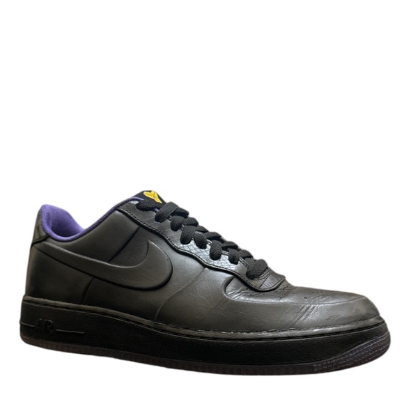 NIKE - AIR FORCE 1 LOW SUPREME VT BLACK PURPLE GOLD “KOBE” SNEAKERS main image 5